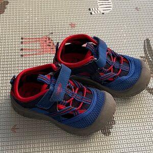 OshKosh B'gosh Blue and Red Kids Sandals